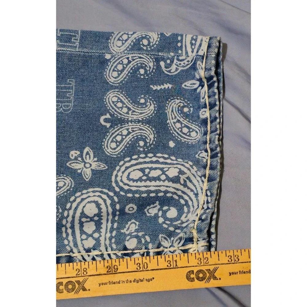True Religion Men's Bobby Super T Discharge Bandana Sz 38W x 32L‎